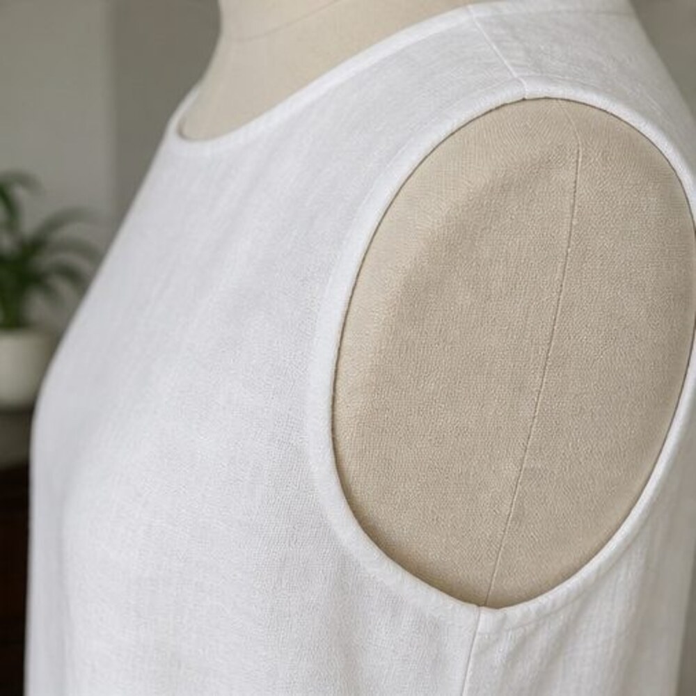 Taupe Ruffle Blouse - Picture 5 of 6